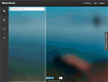 Tablet Screenshot of muzicgenie.com